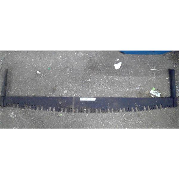1-52" swede saw, 1-60" 2 man cross cut saw