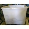 Image 2 : Plastic bin on casters 21"x23"x24"