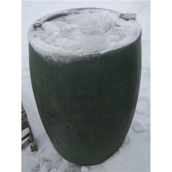 45 Gal Steel Oil Barrel