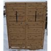 Image 1 : Large 2 Door Wardrobe - 56" x 24" x 74"H