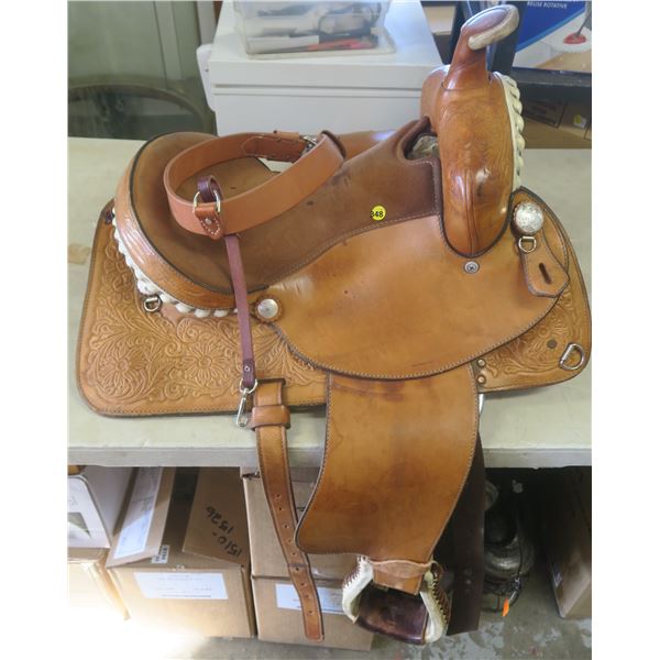16" Western Rawhide Saddle