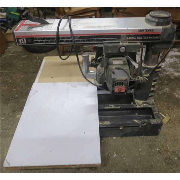 Craftsman Radial Saw