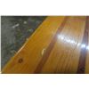 Image 5 : Varnished Wood Coffee Table(4' x 20" x 15.5"H)