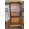 Image 2 : Wooden Shelving Cabinet (38" x 16" x 7'H)