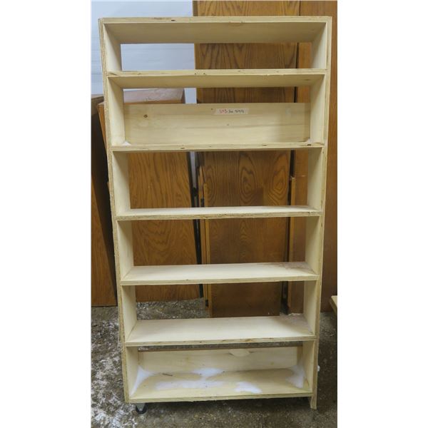 Plywood Shelf (32" x 8" x 5'H)