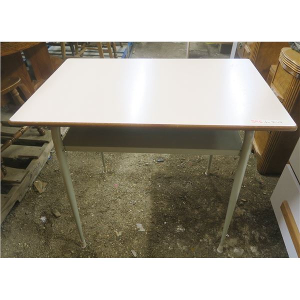 Metal + Wood  Table (24" x 36" x 30"H)