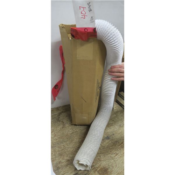 Approx. 35ft of 5" vinyl ducting