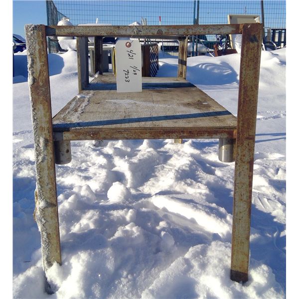 Rain barrel stand 5ftx2ftx30"