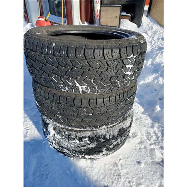 (3) Terramax A/T 275/55R20 tires