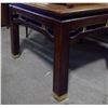 Image 3 : 2 End tables gold trim 27"x23"x20" tall (Comes w/ Glass tops)