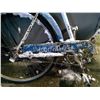 Image 2 : Vintage Blue/White Bicycle, Steel/Iron Construction
