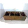 Image 3 : Vintage Wooden Toolbox w/ Lot of Assorted Nails
