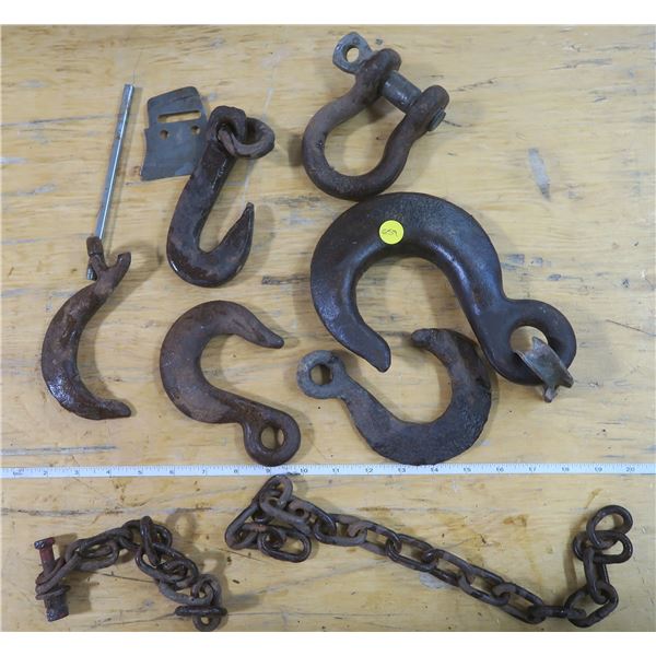 Lot of Iron Hooks