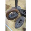 Image 2 : Vintage Irons, Glass Insulators, Etc.