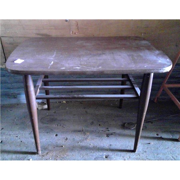 Wood End Table - 18x27x20" Tall