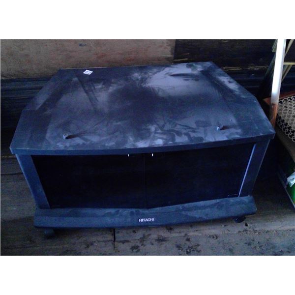 Hitachi TV Stand w/ Glass Cubby