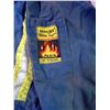 Image 2 : Hi-Vis Blue Coveralls Size 42Tall, Dentec 100M Mask/Respirator