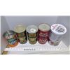 Image 2 : 5 Vintage tin cans