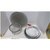 Image 2 : Strainers, pans, frying pan, cook pot