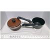 Image 4 : Strainers, pans, frying pan, cook pot