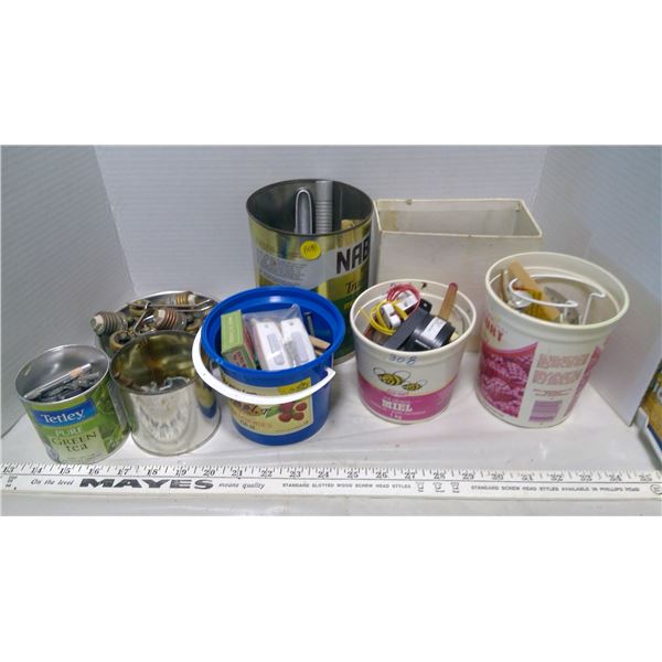 Box of misc. hardware