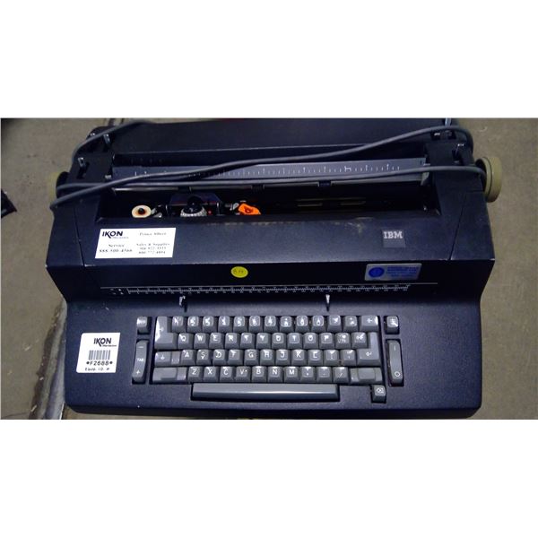 IBM Electric type writer untested