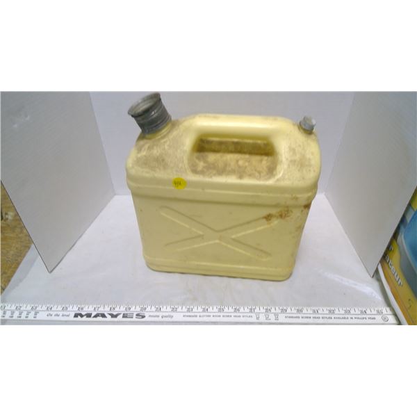 Yellow jerry can approx. 6L