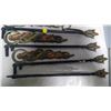 Image 2 : Antique metal drape hangers
