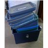 Image 1 : Lot of Rubbermaid Tubs & Lids