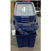 Image 2 : Lot of Rubbermaid Tubs & Lids