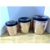 Image 3 : Lot of 6 Metal Kitchen-ware - 1 Silver Plated, 5 Alum. Storage Containers