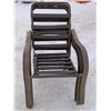 Image 2 : 4 Metal Patio Chairs, No cushions