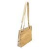 Image 2 : Chanel Yellow CC Raffia Chain Shoulder Bag