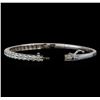 Image 3 : 14KT White Gold 2.93 ctw Diamond Bracelet