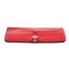 Image 4 : Hermes Red Leather Dogon Long Wallet