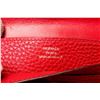 Image 7 : Hermes Red Leather Dogon Long Wallet
