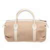 Image 1 : Hermes Beige Canvas Sac Polochon M Shoulder Bag