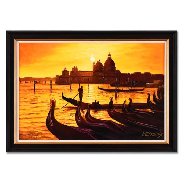 Sunset on the Grand Canal III by Behrens (1933-2014)