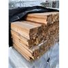 Image 3 : Lot Bundle of 25 - Western Red Cedar 3/4" x 3/4"x 8ft Nail Stripping