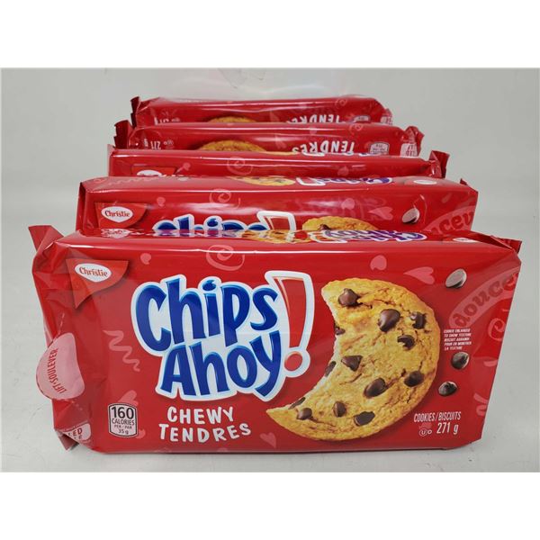 Chips Ahoy Chewy Cookies (5 x 271g)