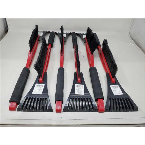 Lot of Ice Scraper, Snow Brushes (6ct)