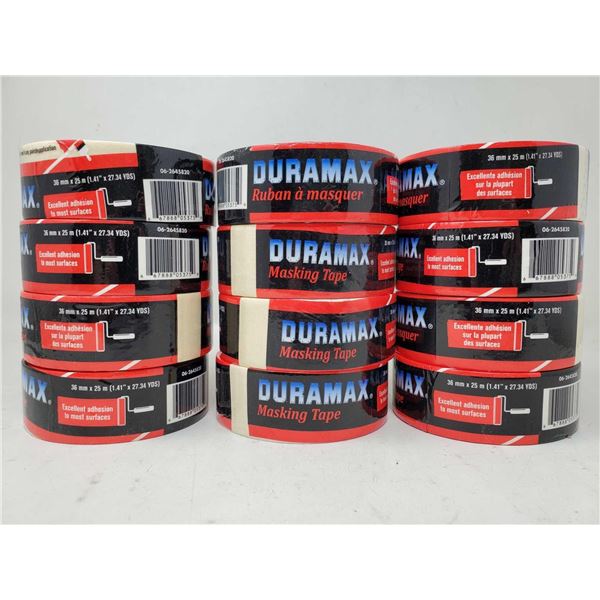 Duramax Masking Tape (36mm x 25m) 12ct