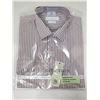 Image 1 : Biz Collection Dress Shirt- Striped Gray (M)