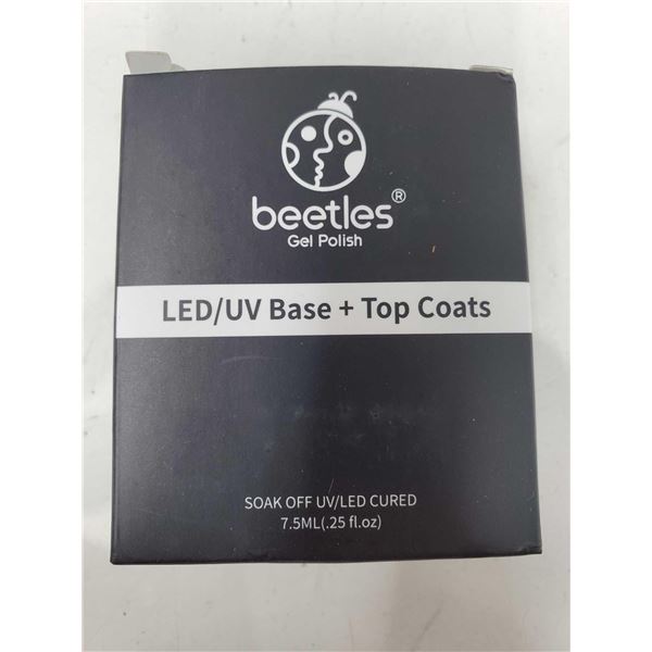 Beetles Gel Polish-LED/UV Base & Top Coats-soak off