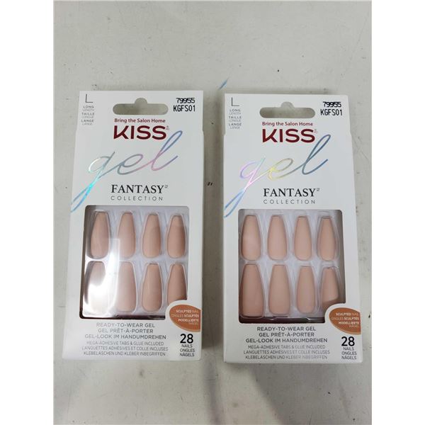 Kiss Gel Fantasy Press-on Nails (2 x 28)
