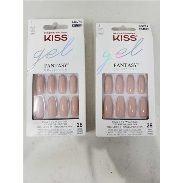 Kiss Gel Fantasy Press-on Nails (2 x 28)