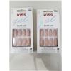 Image 1 : Kiss Gel Fantasy Press-on Nails (2 x 28)