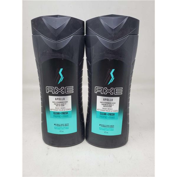 Axe Apollo Sage & Cedarwood Scent Body Wash(3 x 473ml)