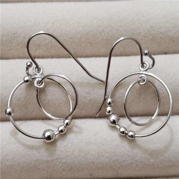 Silver Earrings, Suggested Retail Value $60