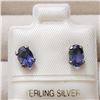 Image 1 : Silver Lolite Earrings, Made in Canada, Suggested Retail Value $80